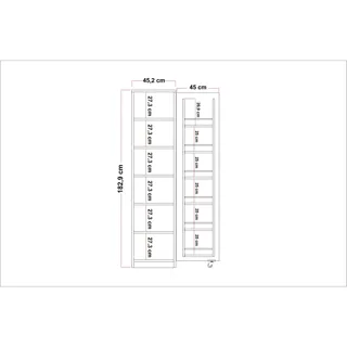 Merisa Kiler Dolap 165 Derece Atlantik görsel 7, görsel 7