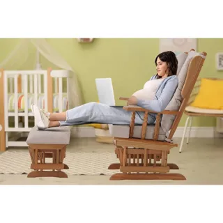 Relax Sallanan Sandalye Krem görsel 3, görsel 3