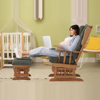 Relax Sallanan Sandalye Yeşil görsel 7, görsel 7