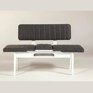 Sembol Açılır Masa Takımı Beyaz Antrasit - Reysa Mobilya, görsel 7