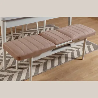 Sembol Bench Beyaz Taş, görsel 1