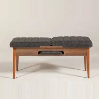 Sembol Bench Ceviz Antrasit görsel 5, görsel 5