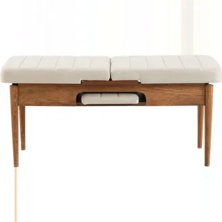 Sembol Bench Ceviz Krem, görsel 1