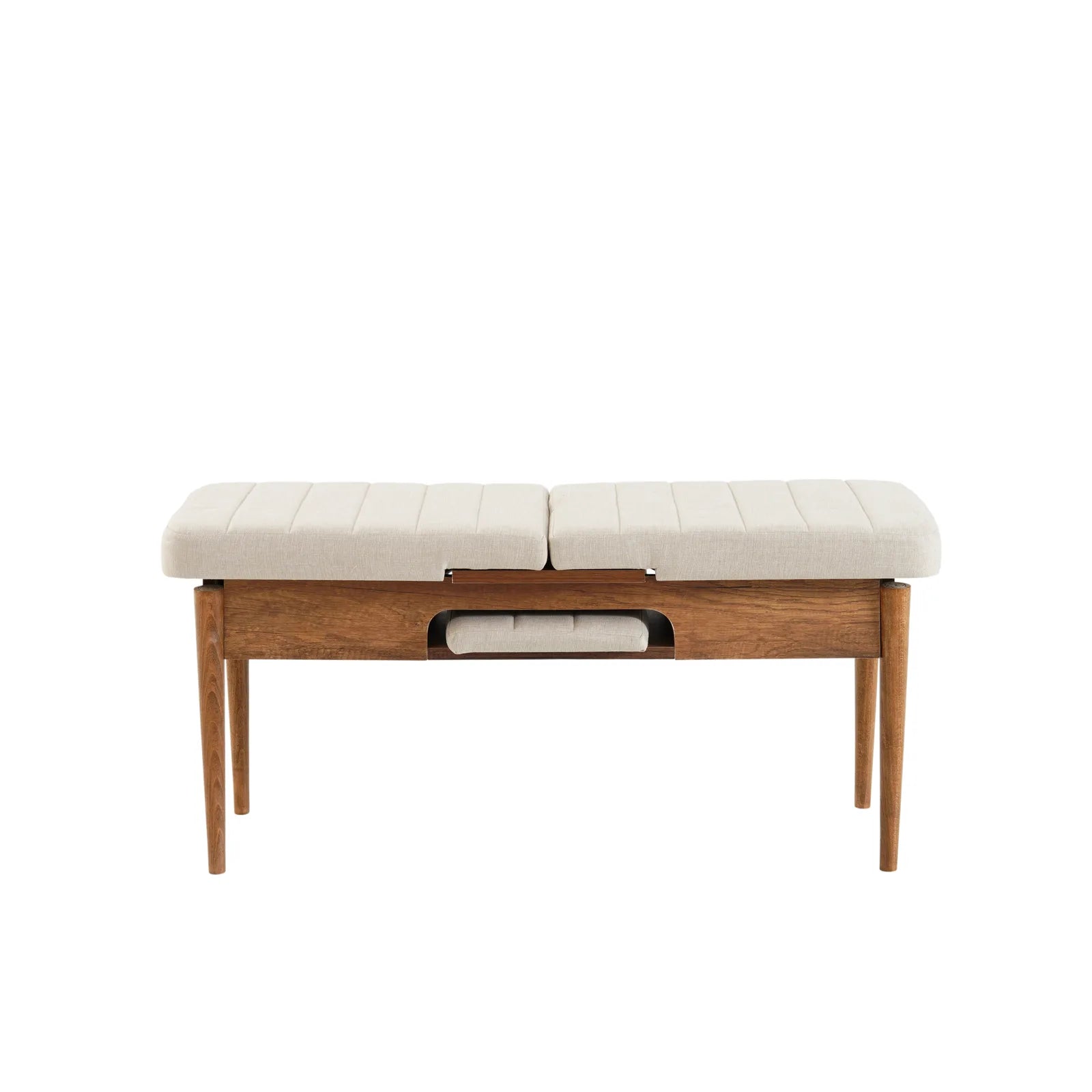 Sembol Bench Ceviz Krem, görsel 2