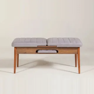 Sembol Bench Ceviz Soho Gri görsel 6, görsel 6