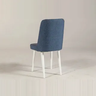 Sembol Sandalye Beyaz Lacivert görsel 4, görsel 4