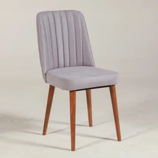 Sembol Sandalye Ceviz Soho Gri, görsel 1