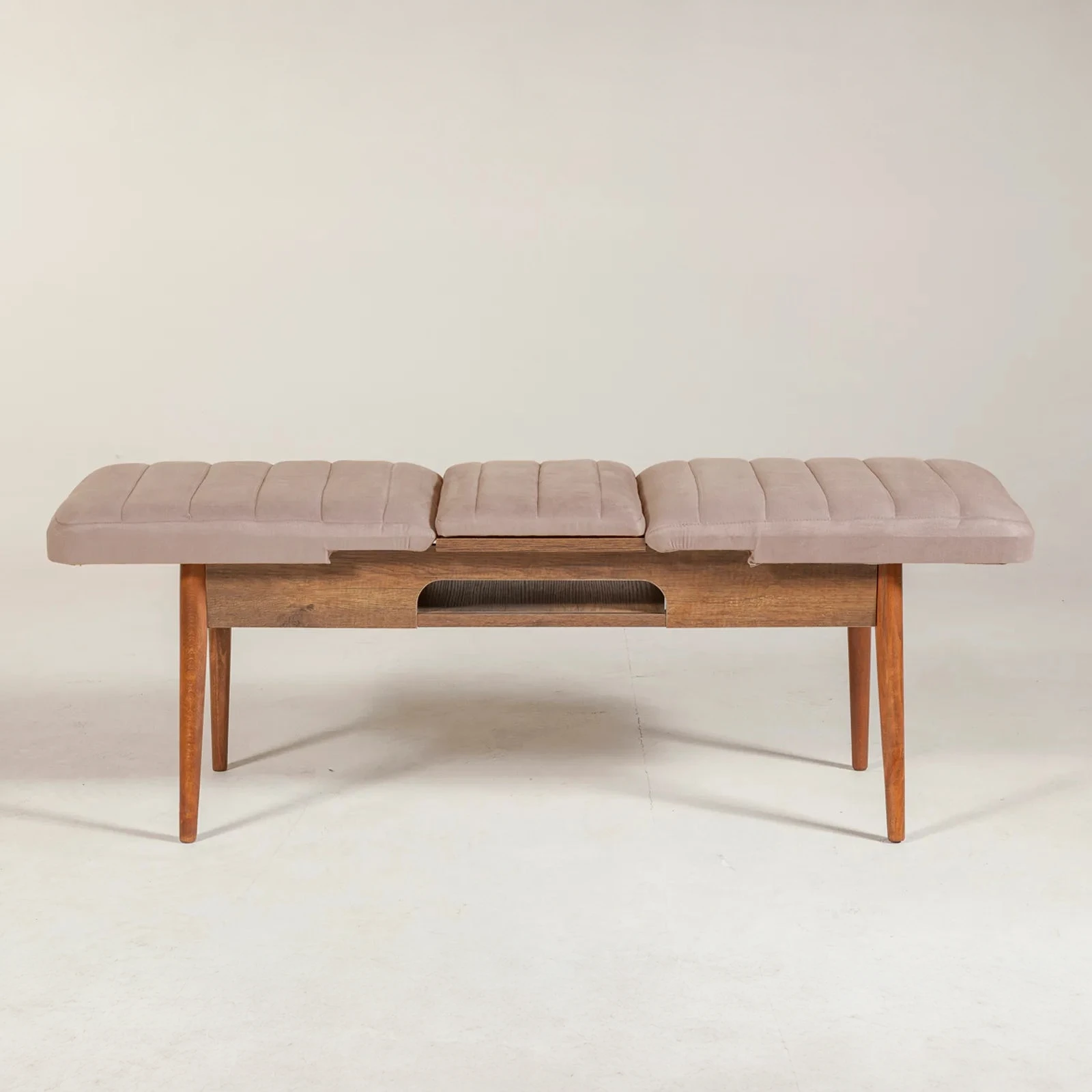 Sembol Bench Ceviz Taş görsel 4