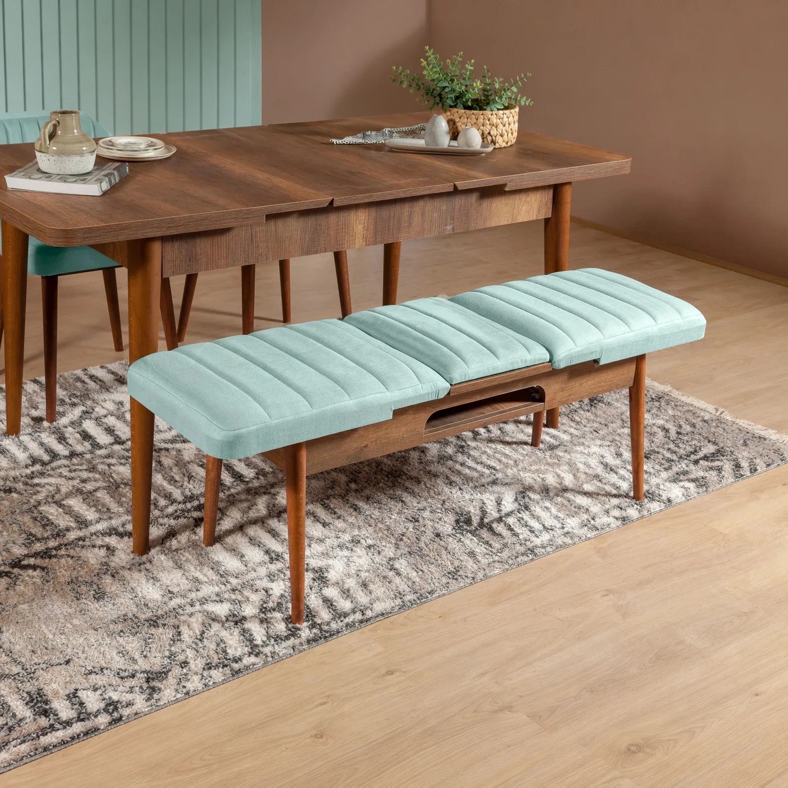 Sembol Bench Ceviz Fıstık Yeşili, görsel 2