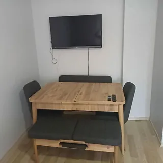 Sembol Açılır Masa Takımı Atlantik Antrasit (1 Masa + 1 Bank + 1 Bench + 2 Sandalye), müşteri fotoğrafı 36