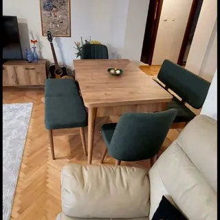 Sembol Açılır Masa Takımı Atlantik Krem (1 Masa + 4 Sandalye), müşteri fotoğrafı 23